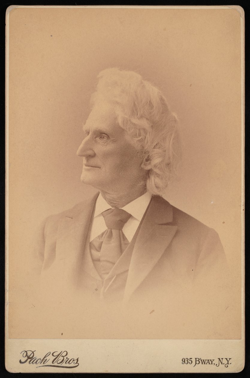 Porträtt av James Dwight Dana 1813-1895, februari 1895. av Pach Bros