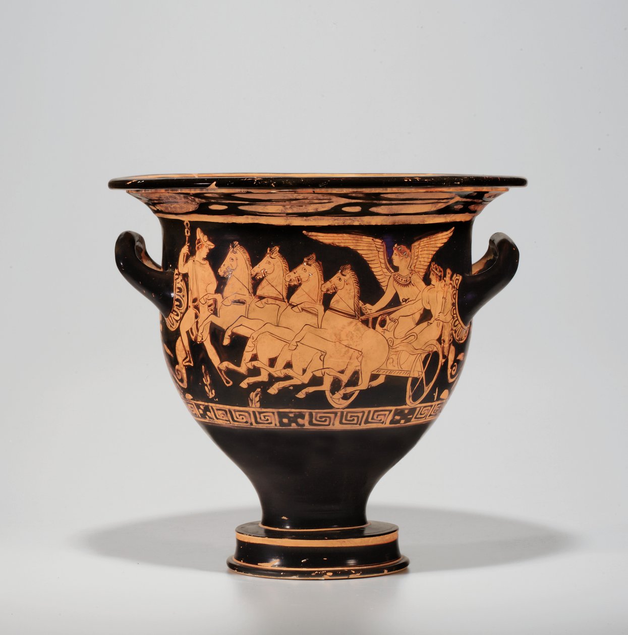 Attic rödfigur klockkrater, c.390-370 f.Kr av Painter of London F64