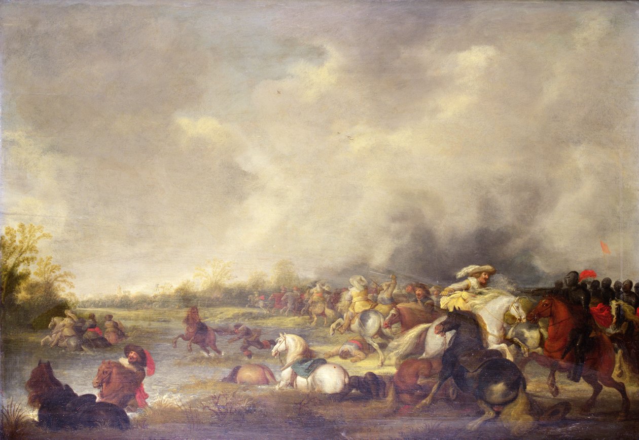 Slaget vid Lutzen (1632) av Anthonie Palamedesz