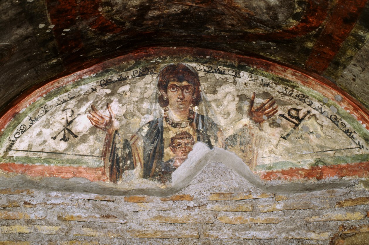 Madonna och barn av Paleo Christian