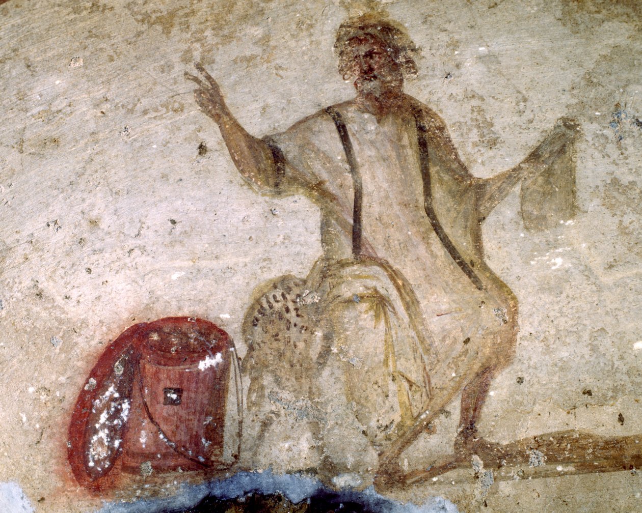 Fresko i Cimitero Maggiore av Paleo Christian