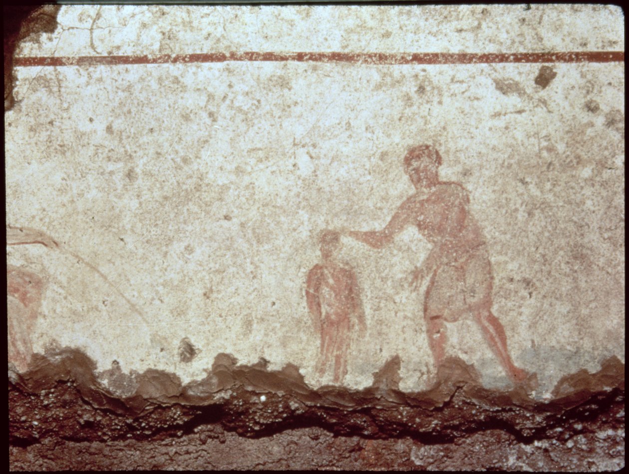 Dopscen, 300-talet (fresk) av Paleo Christian