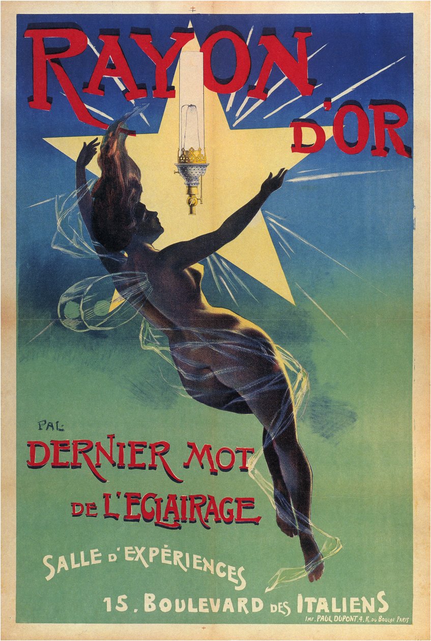Golden Ray - Upplysningens sista ord, 1895 av Paléologue