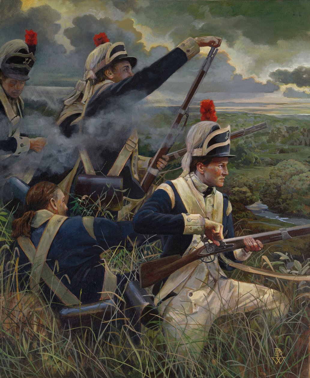 Deborah Sampson, 2010 (olja på duk) av Pamela Patrick White