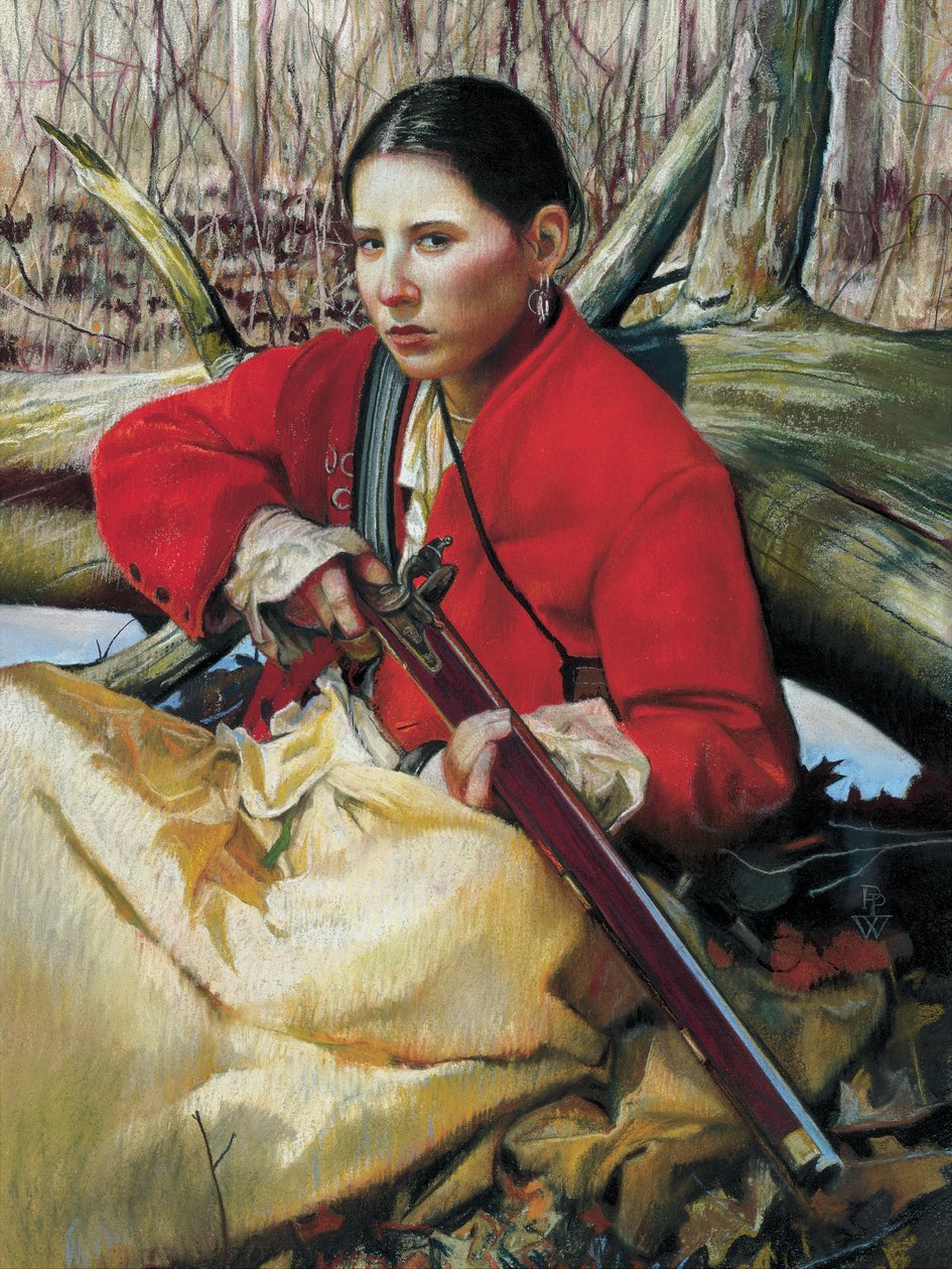 Endurance, 2002 (pastell) av Pamela Patrick White