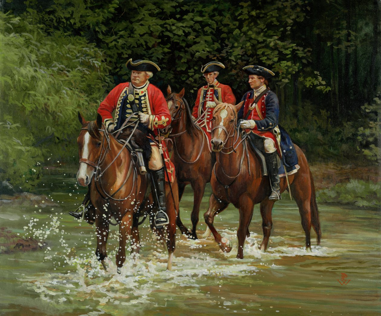 Expeditionen 1755, 2011 (olja på duk) av Pamela Patrick White