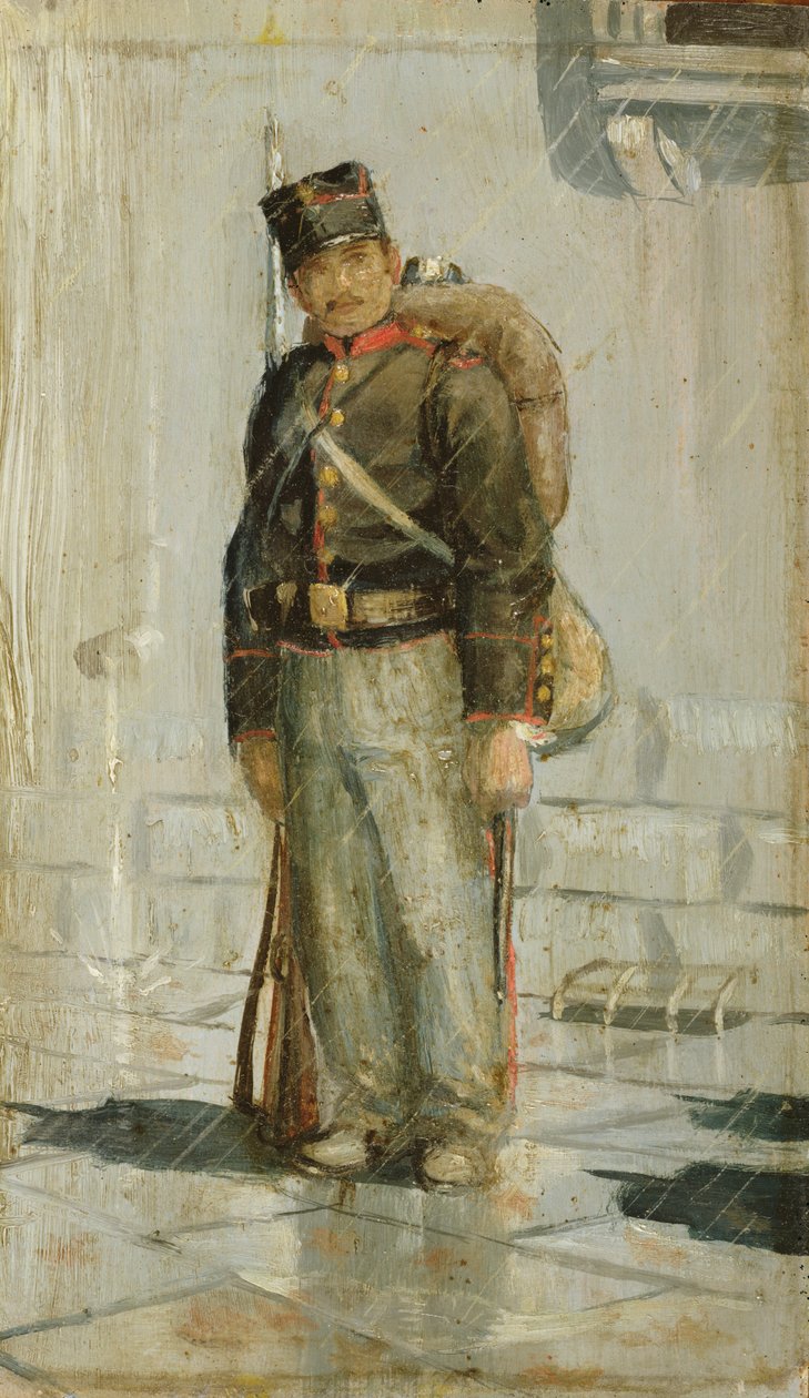Militära uniformer, samling av 5 (se även 349160-63) av Panos Aravantinos