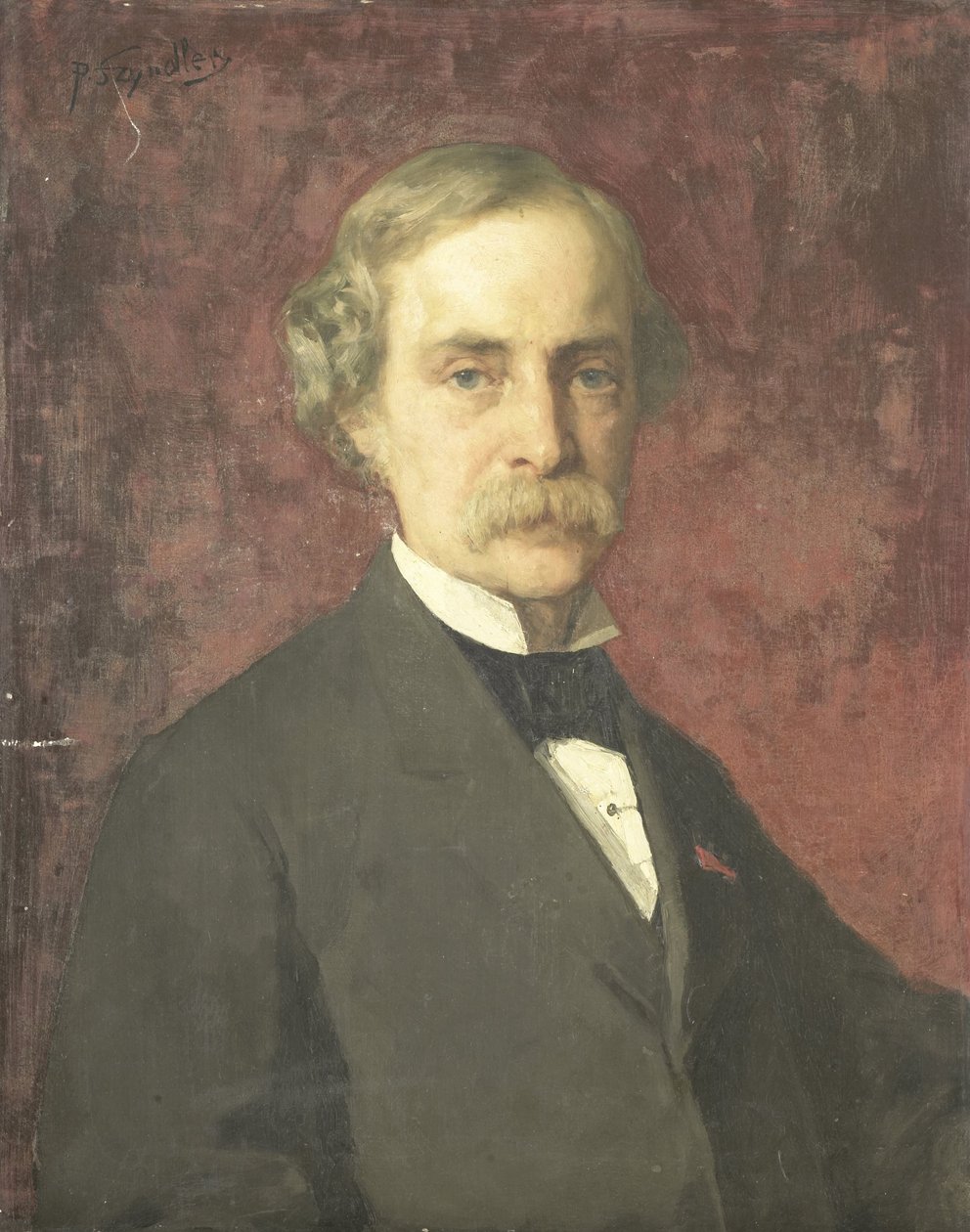 Johann Wilhelm Kaiser (1813-1900). Grafiker, chef för Gravyrskolan och Rijksmuseum av Pantaleon Szyndler