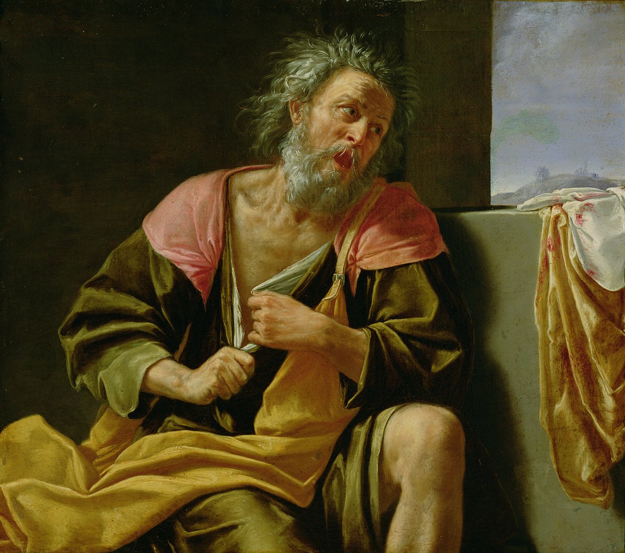Jakobs smerte, c.1648-52 swed av Paolo Emilio Besenzi