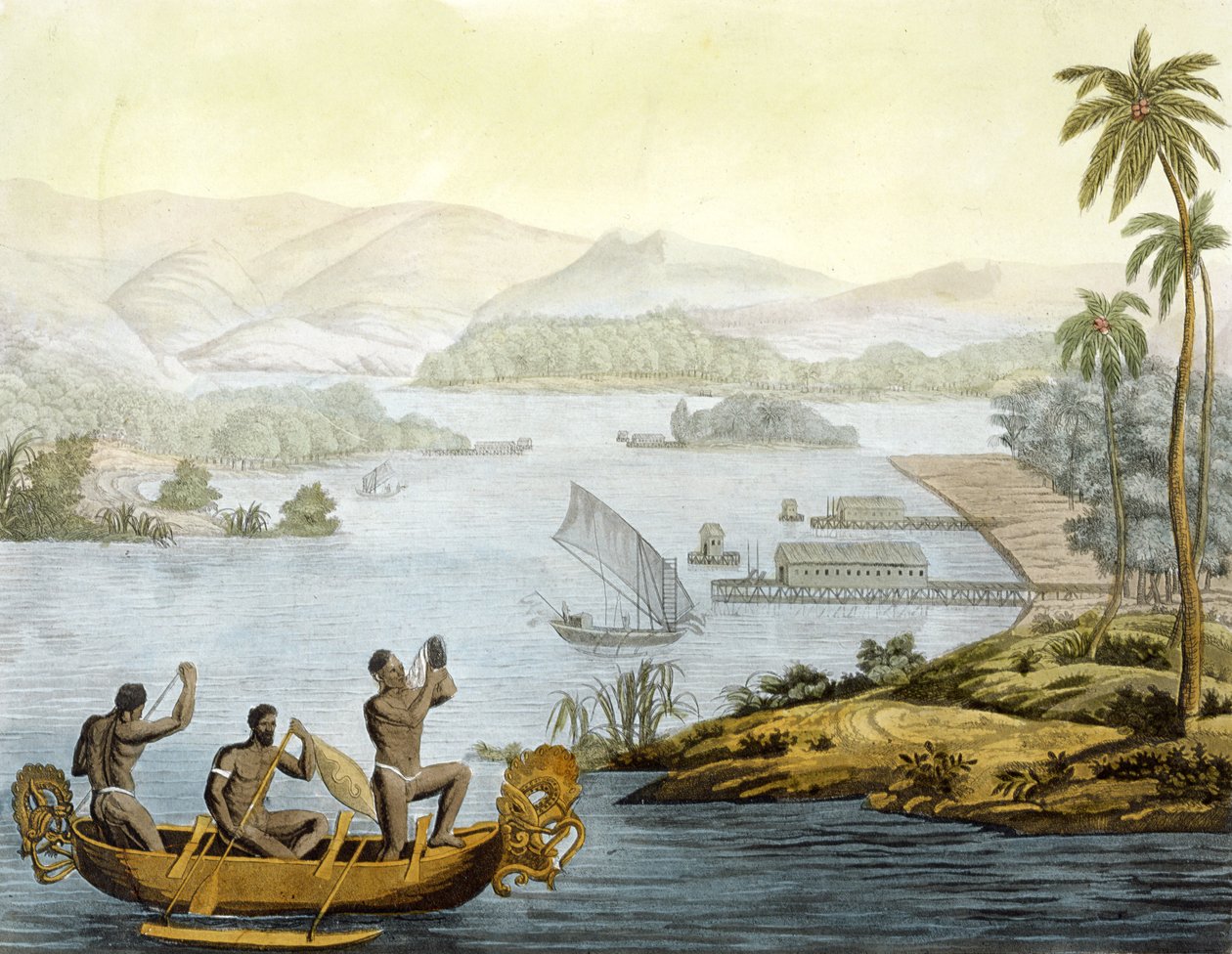 Port Dury, platta 75 från "Le Costume Ancien et Moderne" av Jules Ferrario, publicerad på 1820-30-talen. av Paolo Fumagalli
