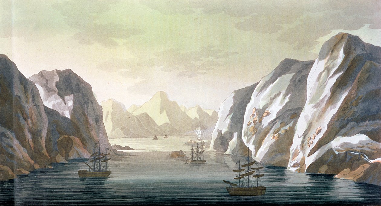 Söker nordvästpassagen - den brittiska resan till Spetsbergen, 1818, från 