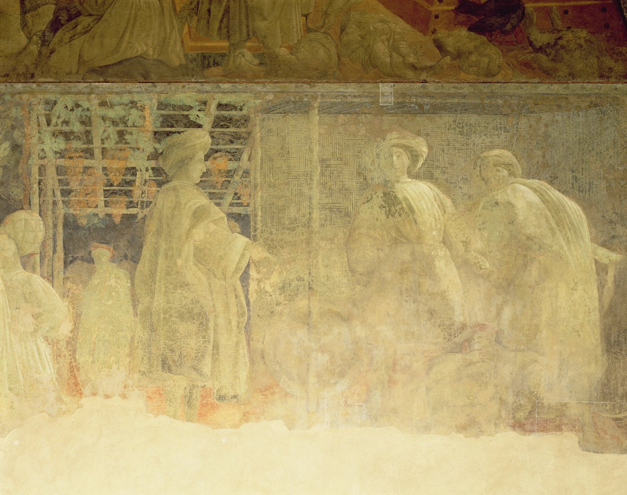 Drunkenness of Noah, ca 1446 (skadad fresk) av Paolo Uccello