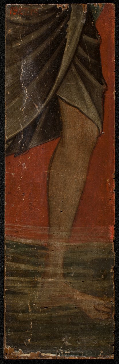 Saint George (bagsiden af panelet), midten af 1300-tallet (tempera på panelet) (se også 5242334-37) swed av Paolo Veneziano