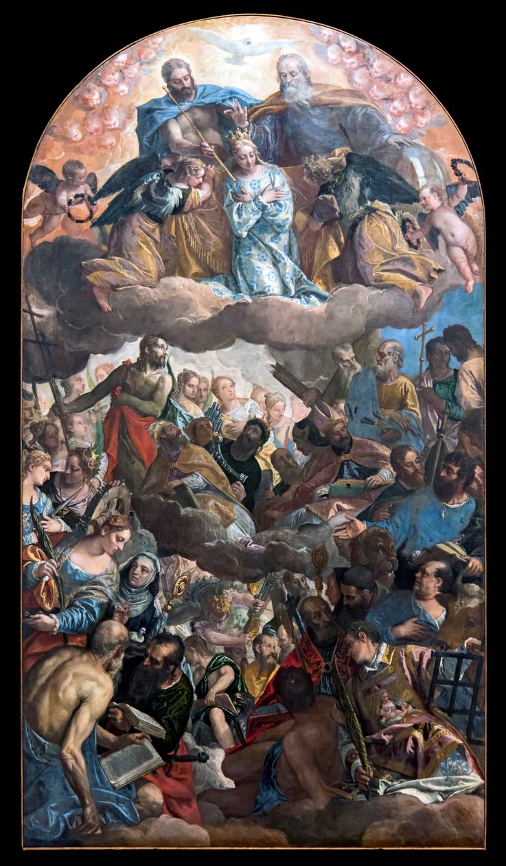 Coronation of Mary av Paolo Veronese