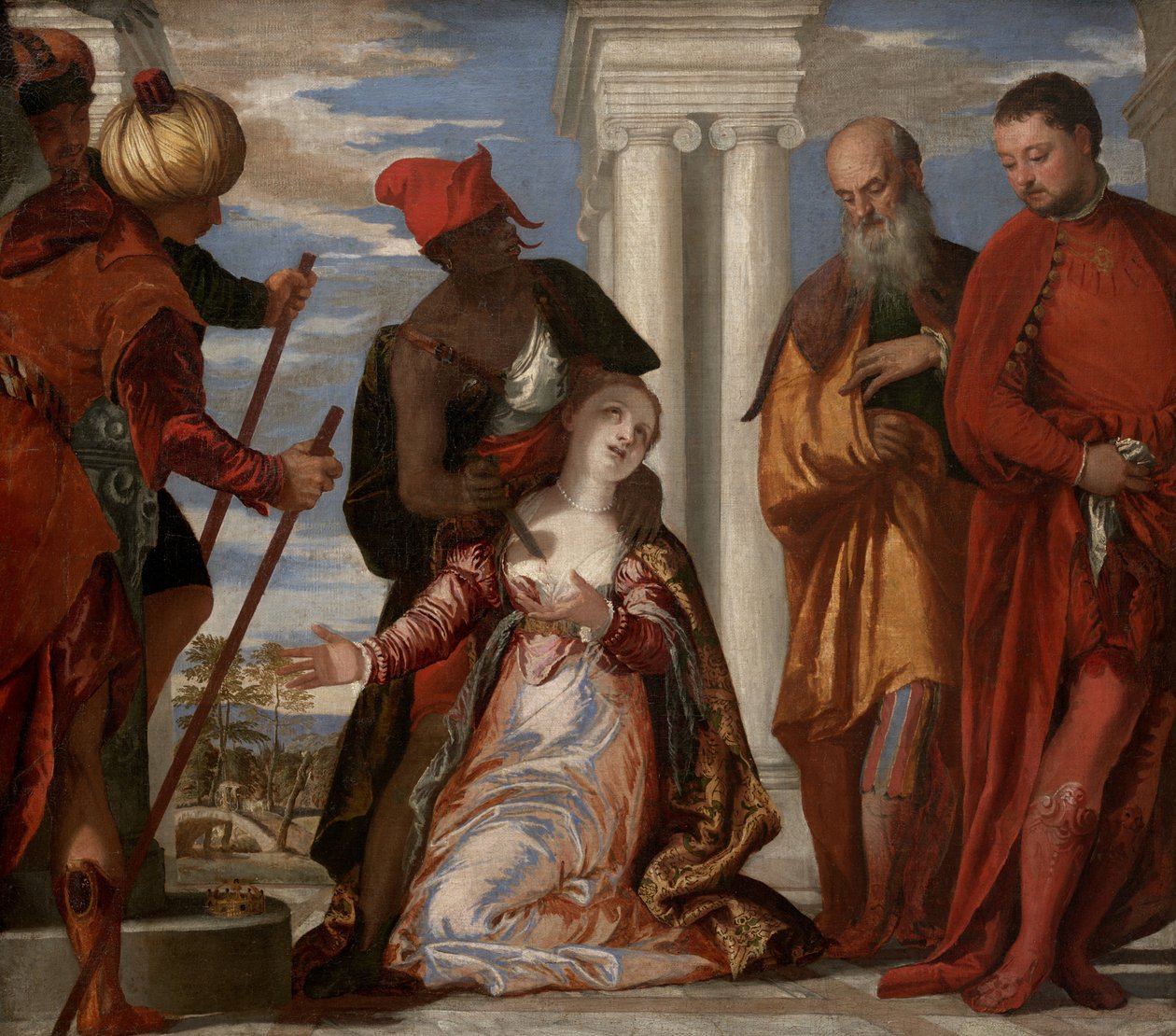 Martirio di Santa Giustina av Paolo Veronese