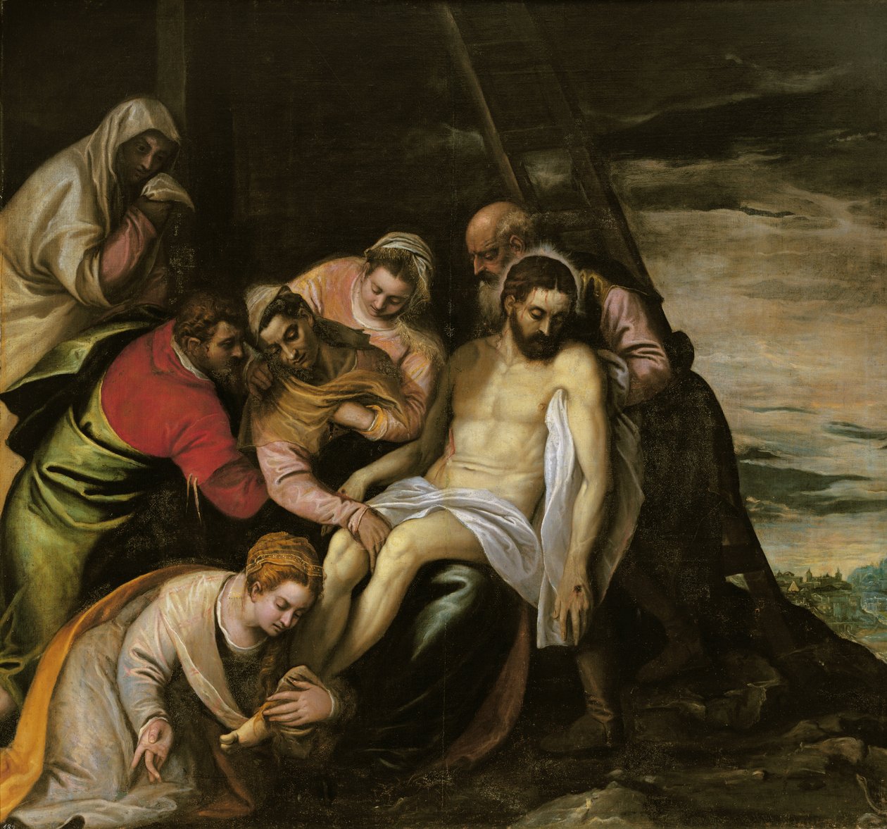 Nedstigningen från korset av Paolo Veronese