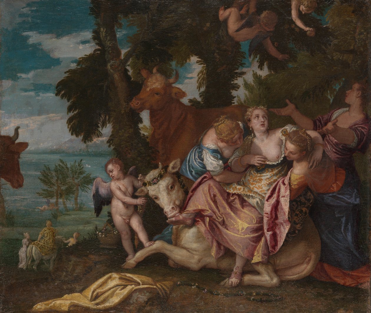 The Rape of Europa av Paolo Veronese