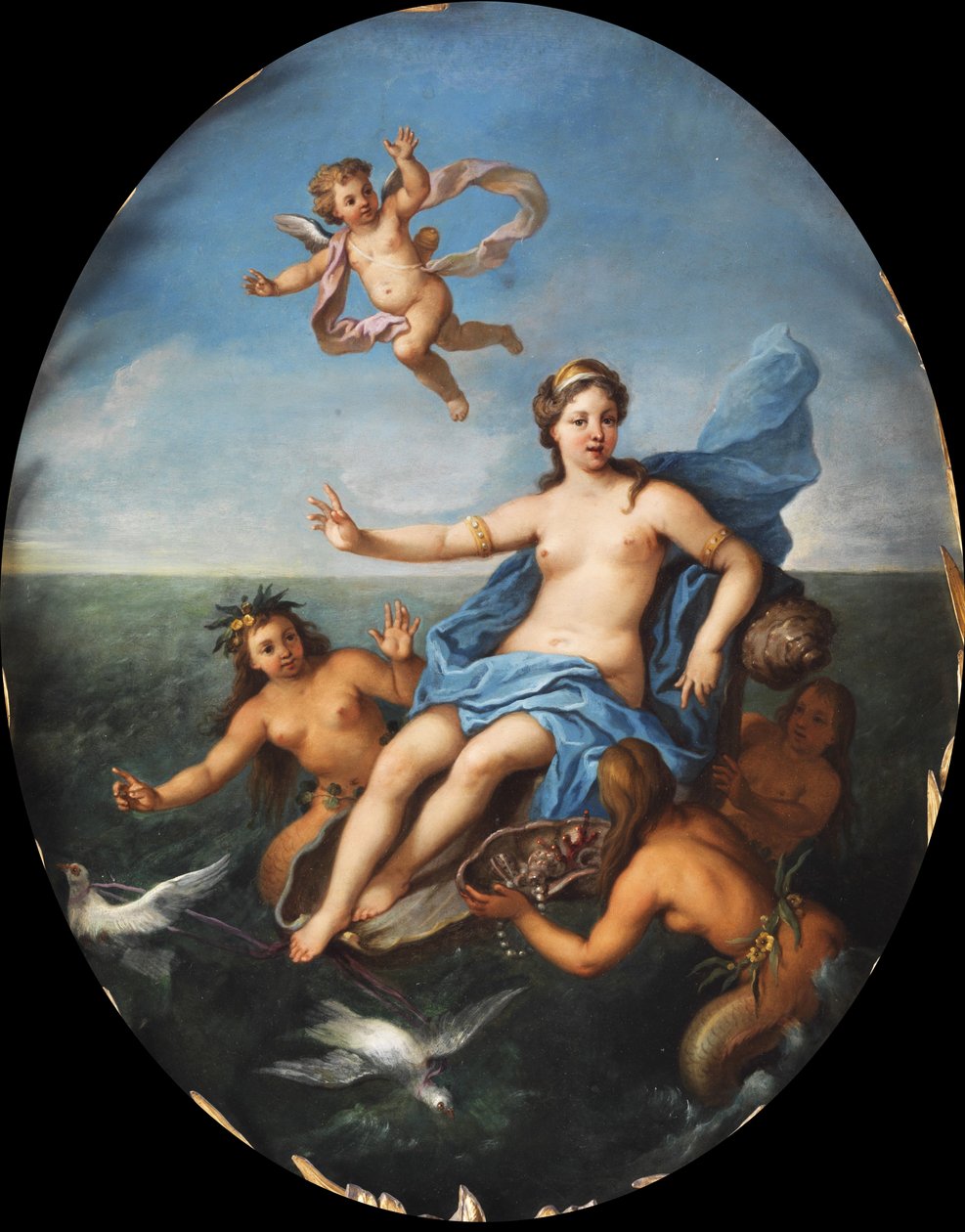 Triumph der Galatea av Paolo di Matteis