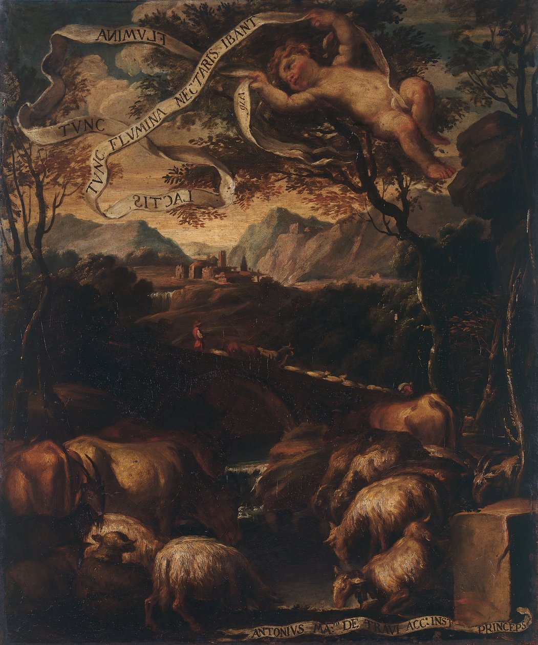 Guldåldern, målning av Paolo Gerolamo Brusco (1742-1820), Italien av Paolo Girolamo Brusco