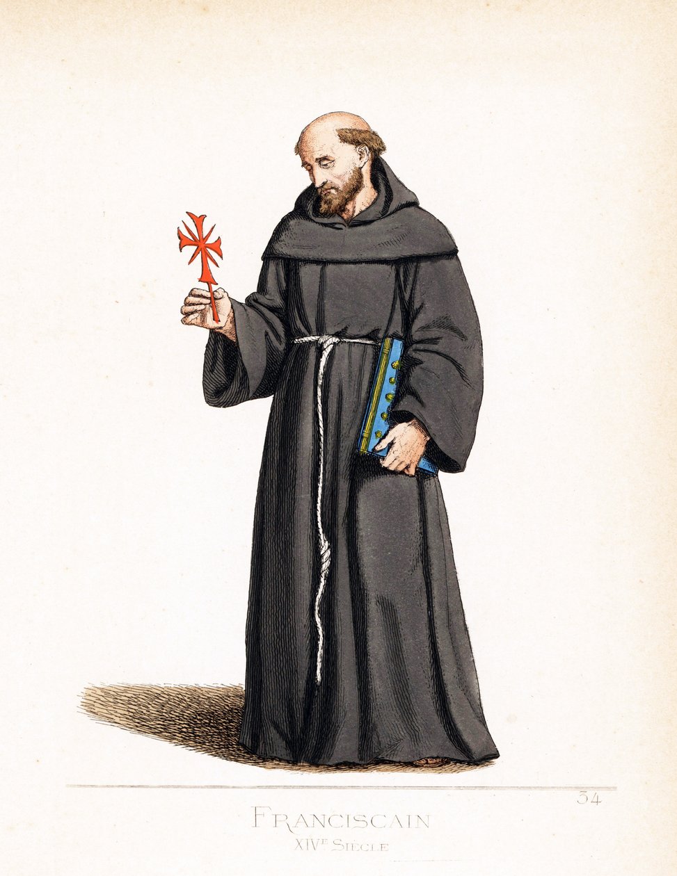 Prästdräkt: en munk franciscan av Paolo Mercuri