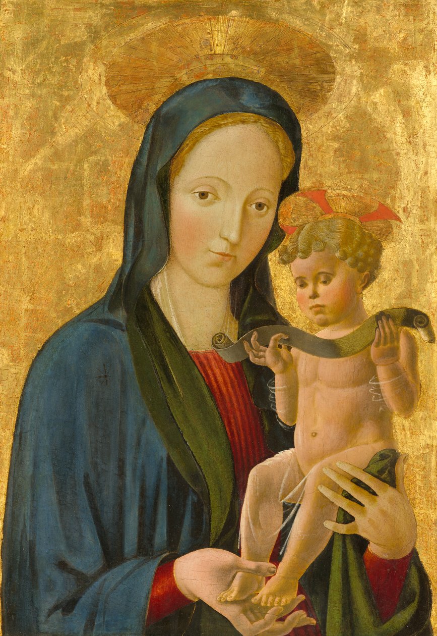 Madonna och barn av Paolo Uccello