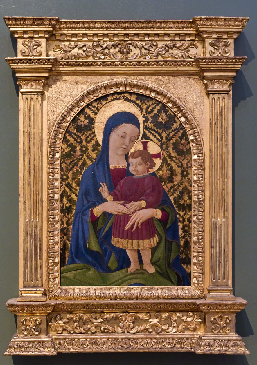 Madonna och spädbarnet av Paolo Uccello