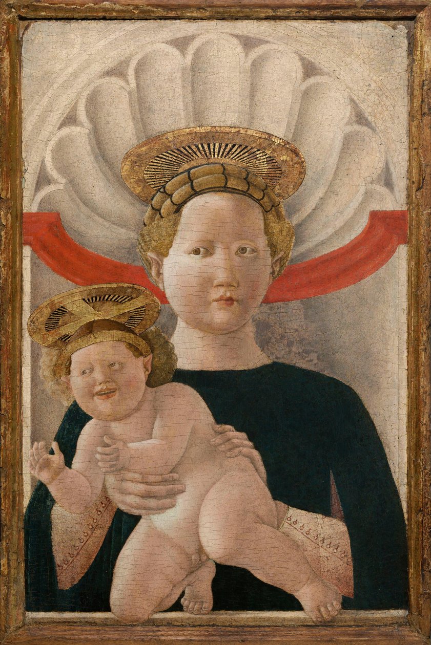 Jungfru Maria med barnet av Paolo Uccello
