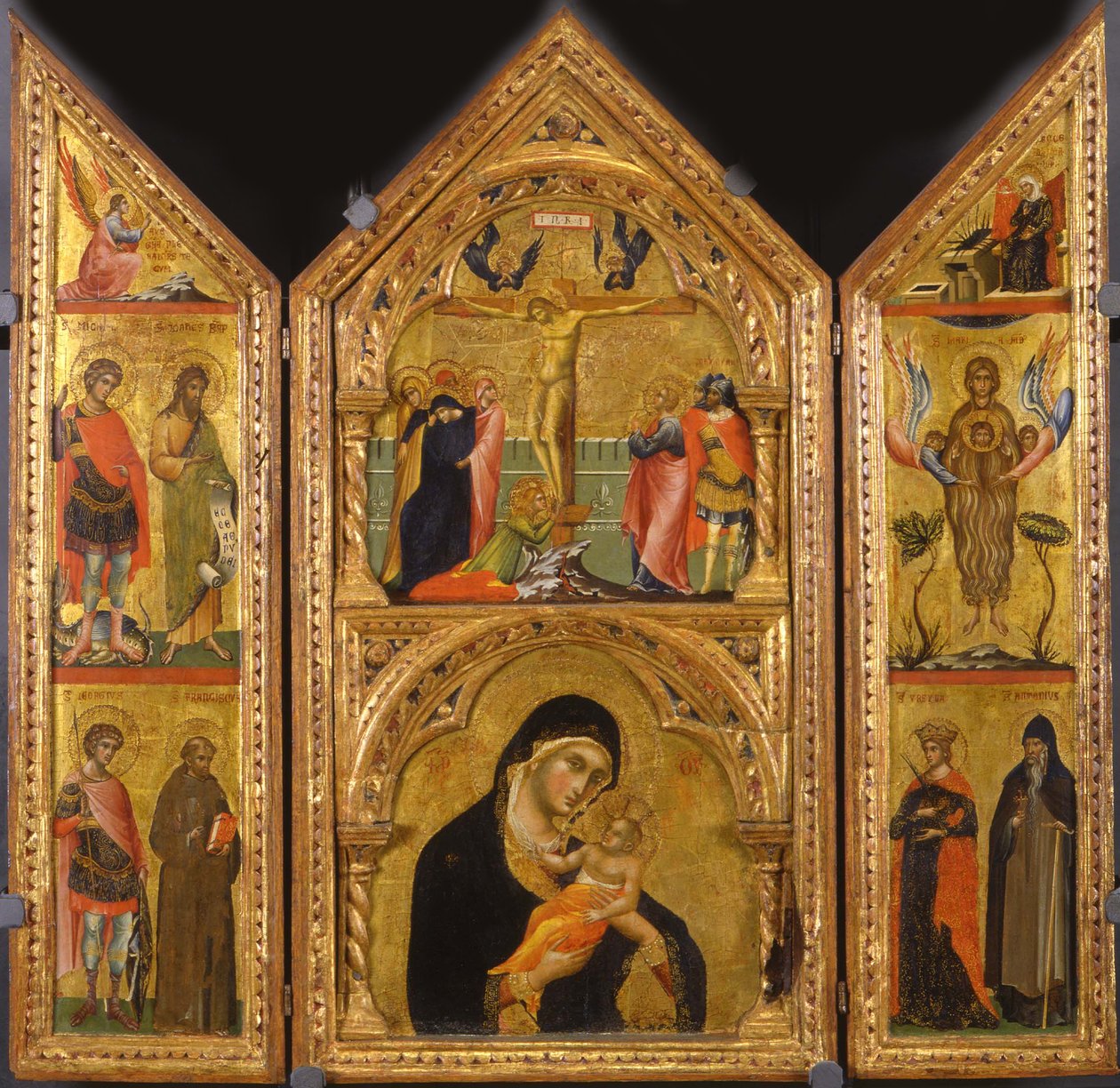 Bärbart altare, ca 1335 av Paolo Veneziano