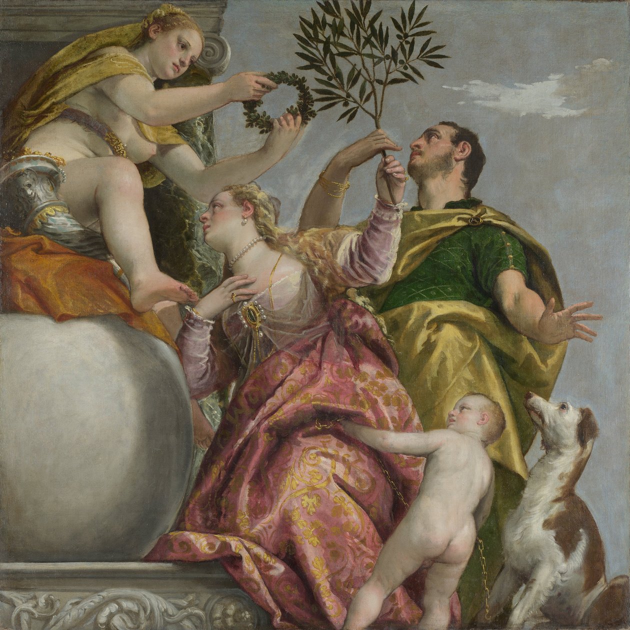 Lycklig fackförening av Paolo Veronese