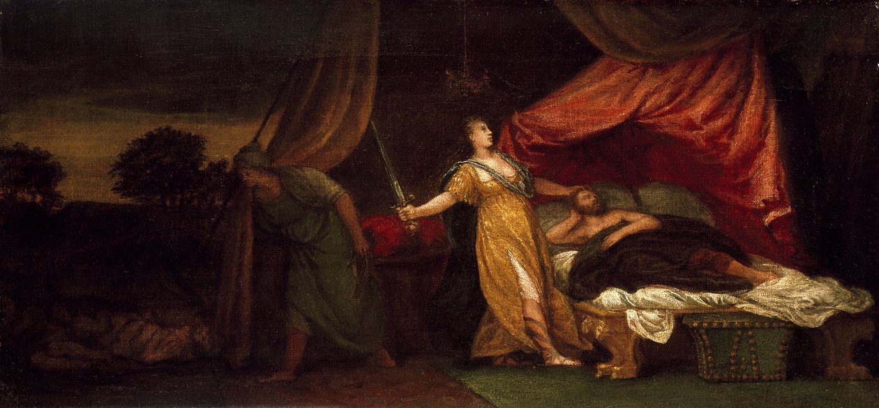 Judith på väg att döda Holofernes av Paolo Veronese