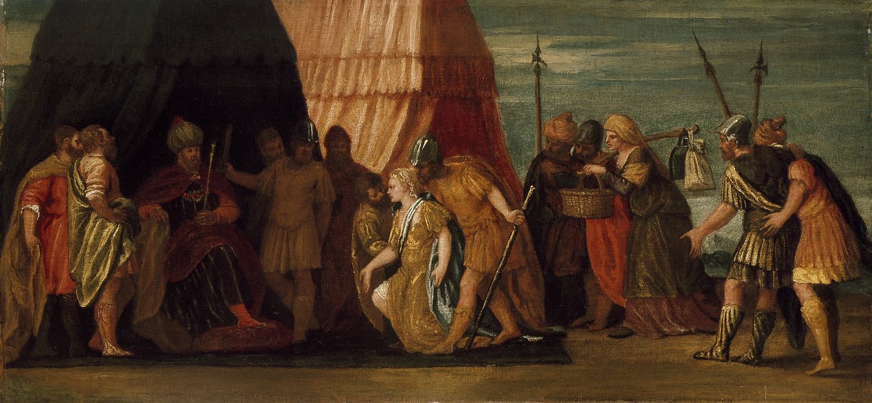 Judith mottagen av Holofernes av Paolo Veronese