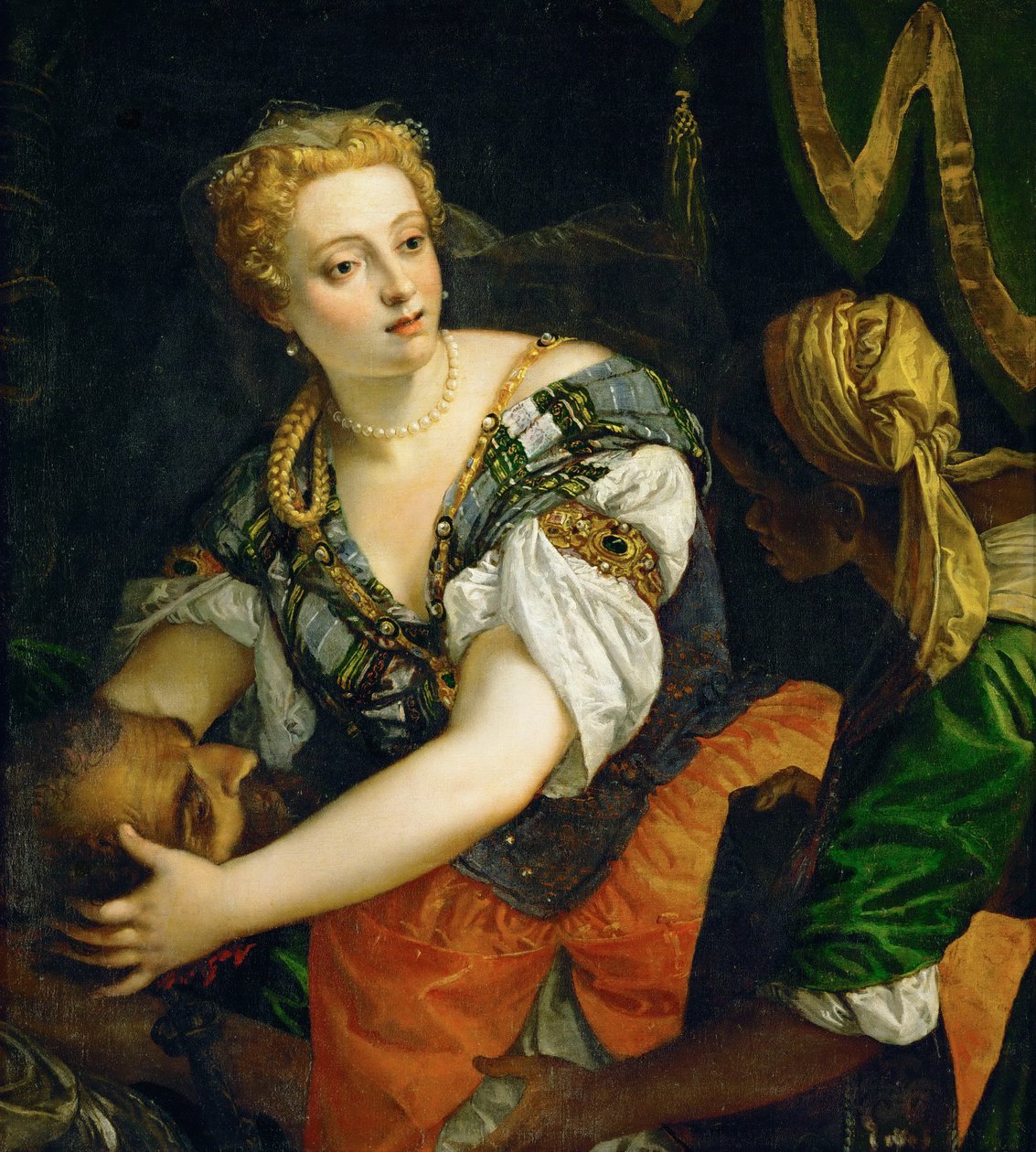 Judith med huvudet av Holofernes av Paolo Veronese
