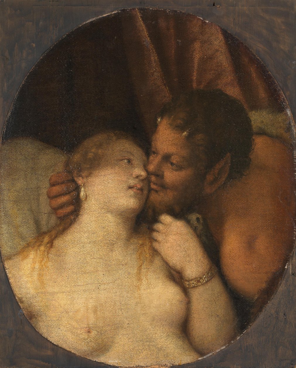 Jupiter och Antiope av Paolo Veronese