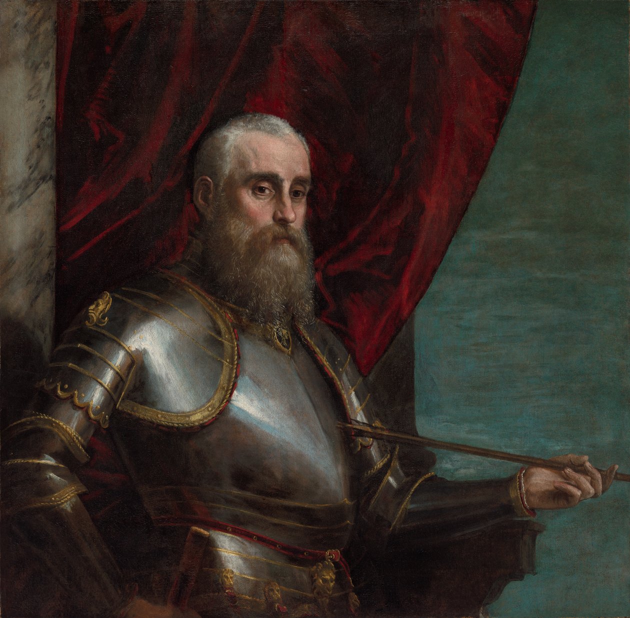 Porträtt av Agostino Barbarigo av Paolo Veronese