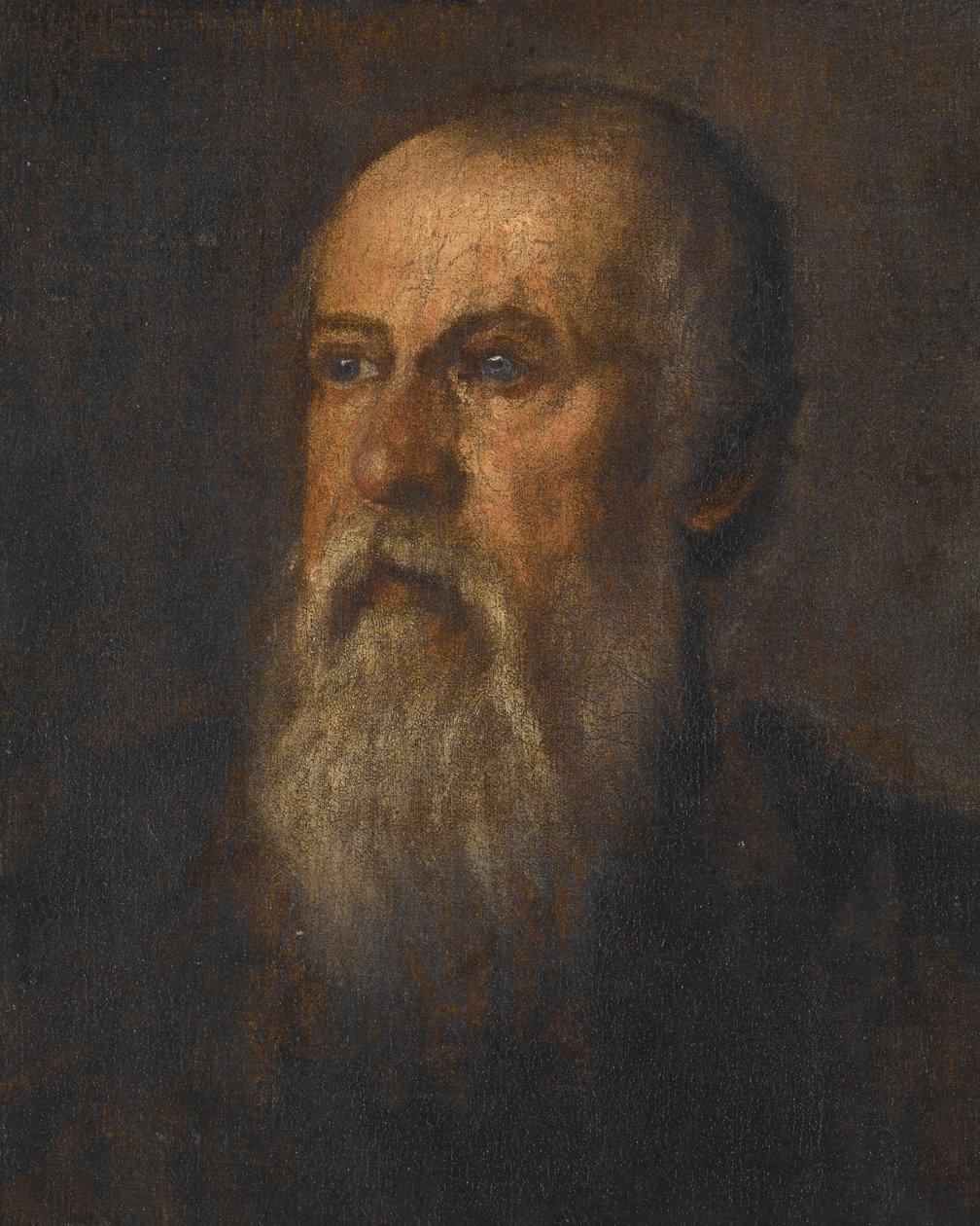 Porträtt av en skäggig man av Paolo Veronese