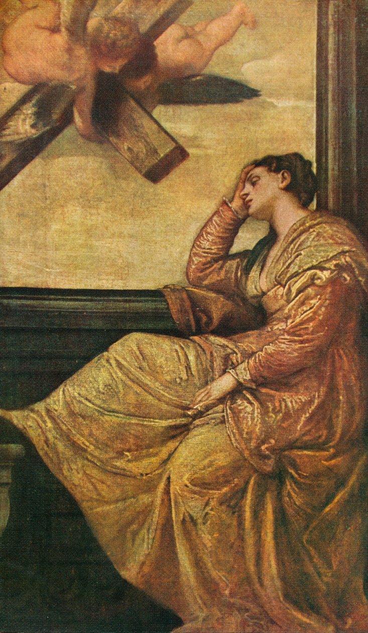 Drömmen om Sankta Helena, 1570, 1909 av Paolo Veronese