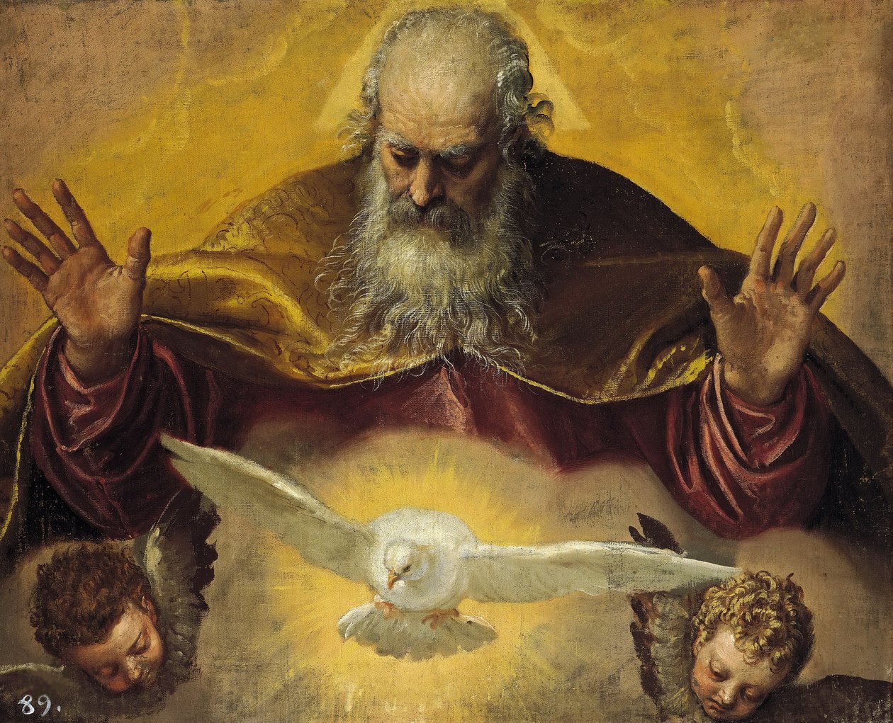 Den Evige Fadern. av Paolo Veronese