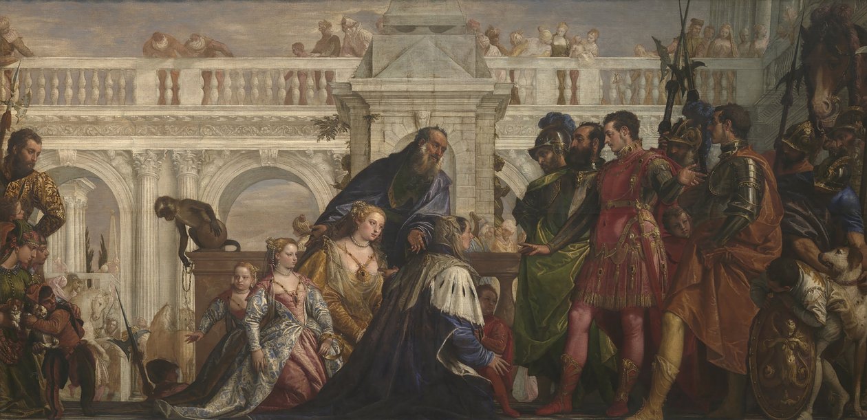 Familjen Darius före Alexander, ca. 1565 av Paolo Veronese