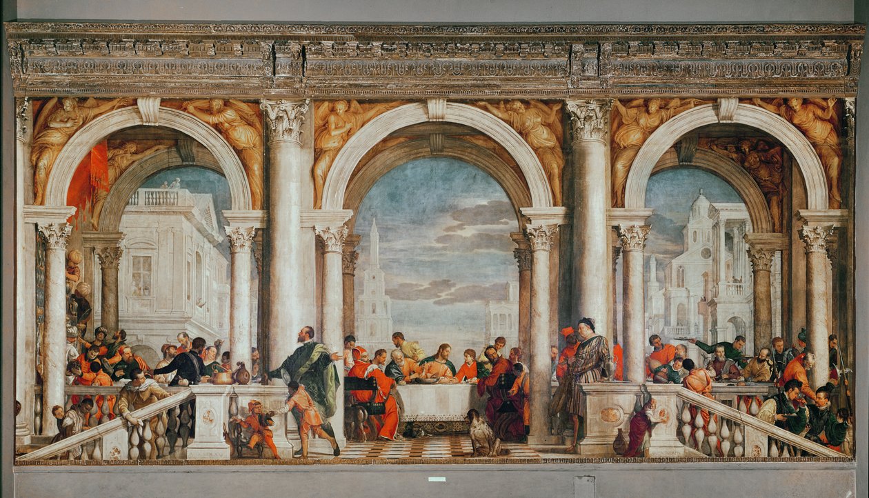 Högtiden i huset av Levi av Paolo Veronese