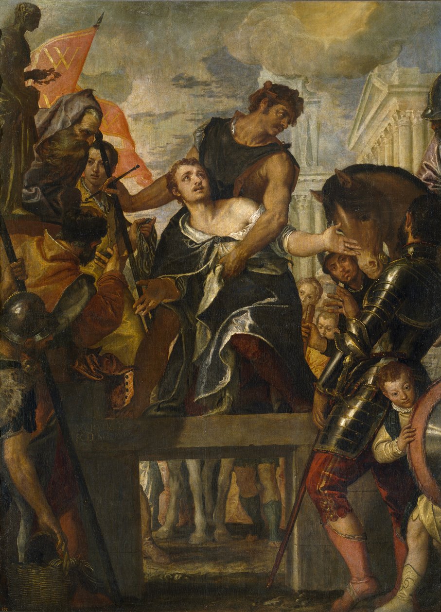 Sankt Menas martyrskap av Paolo Veronese