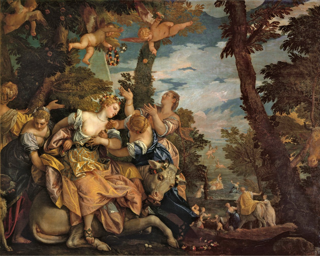 The Rape of Europa, ca 1574. av Paolo Veronese