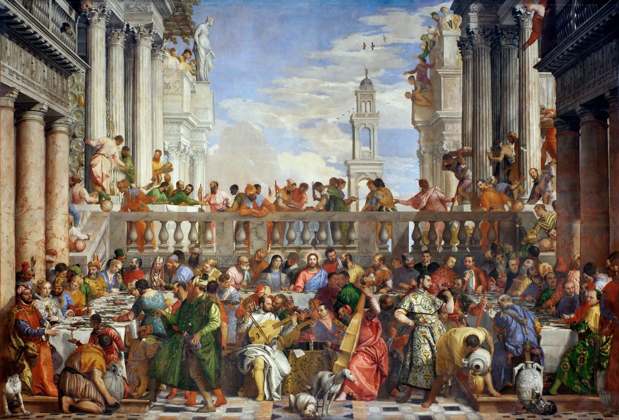 Bröllopet i Kana av Paolo Veronese
