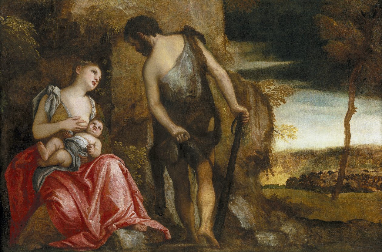 Familjen Kain vandrar av Paolo Veronese