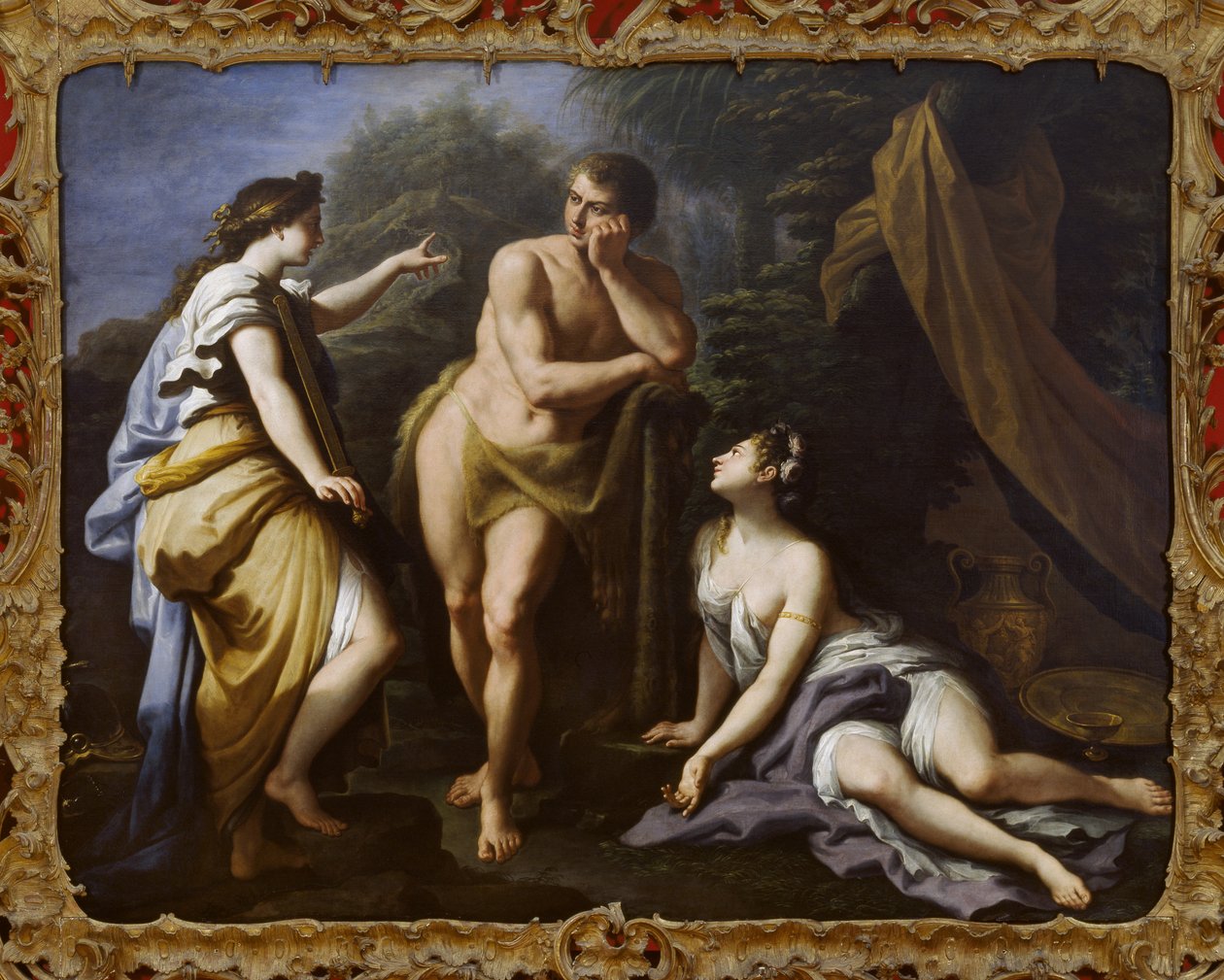 Herkules val, 1712 av Paolo di Matteis