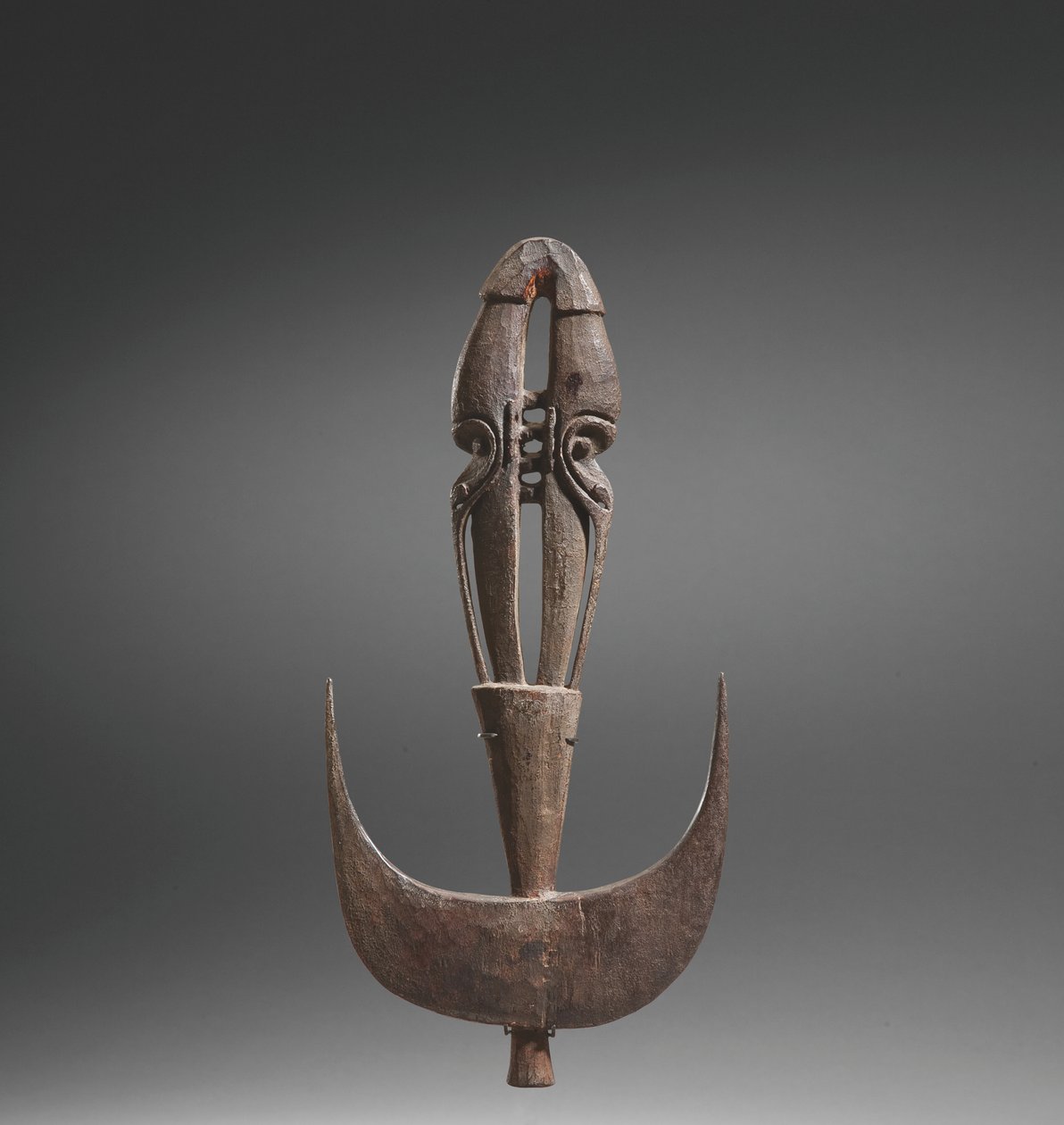 Upphängningskrok (Samban), Iatmul, Middle Sepik, Papua, Nya Guinea (trä) av Papua New Guinean