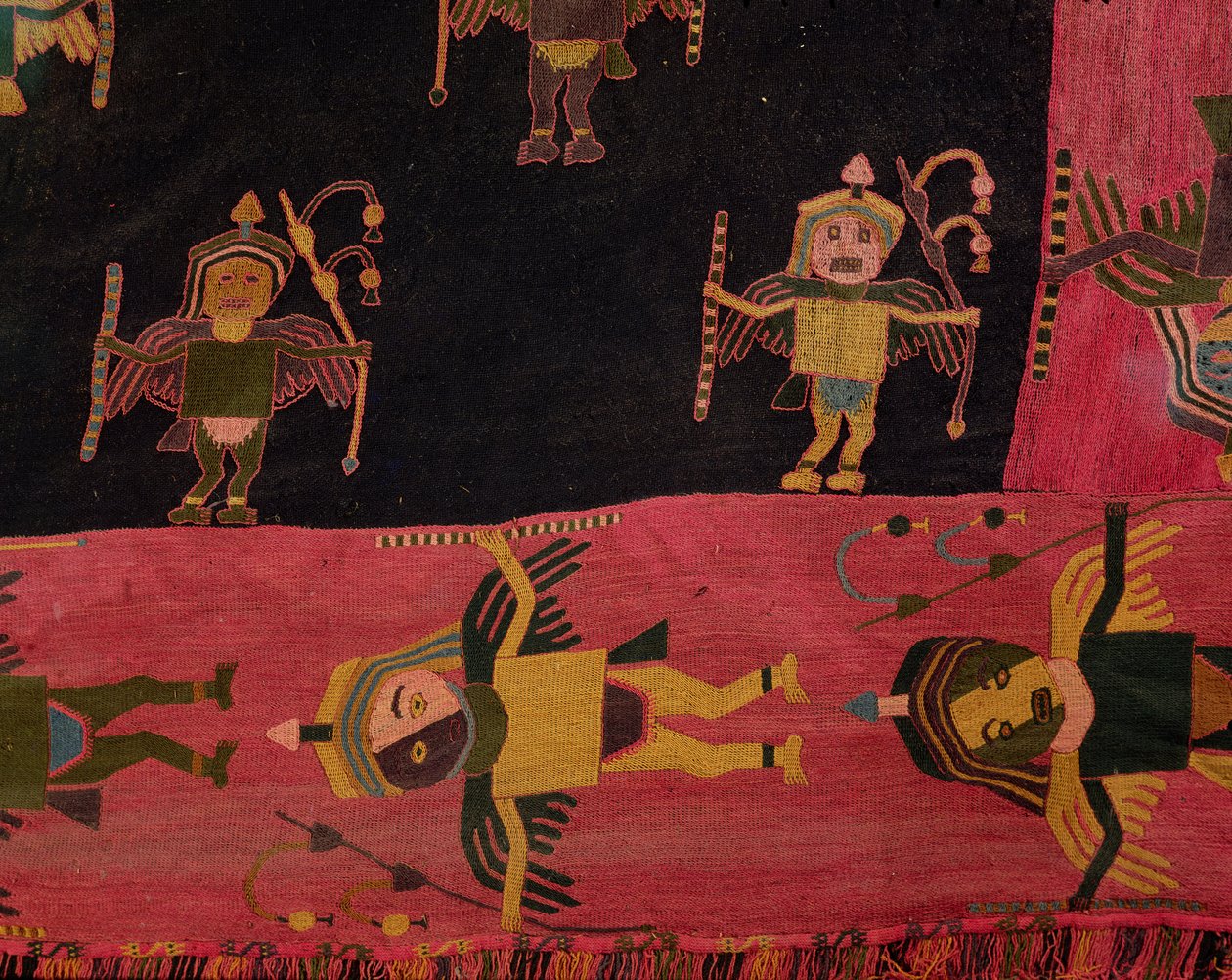 Ylletyg (textil) av Paracas Culture