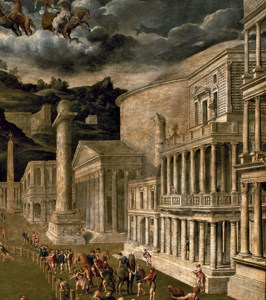 Gladiatorkamp (detalj 3) av Paris Borden