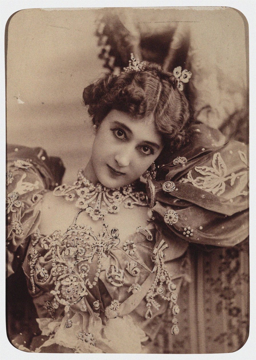 La Belle Otero, 1890-talet. av Paris . Photo studio Reutlinger