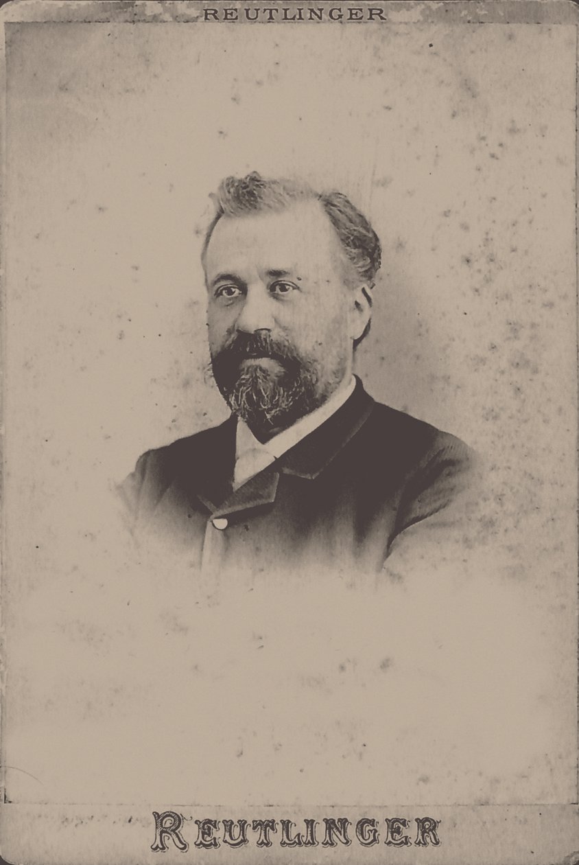 Porträtt av kompositören Henri Maréchal 1842-1924, 1893. av Paris . Photo studio Reutlinger