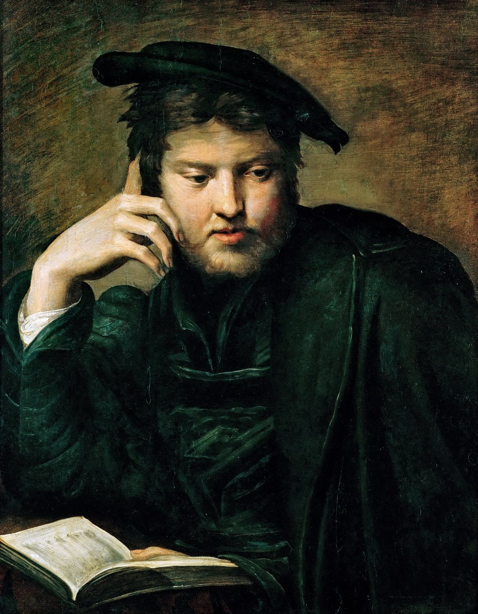 Man with a Book av Parmigianino